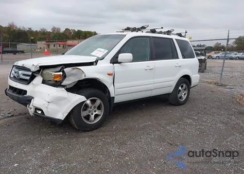2006 Honda Pilot Ex-L z USA, uszkodzony, nr VIN 5FNYF28736B051033